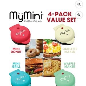 My Mini Delux 4-Pack Cooking Set